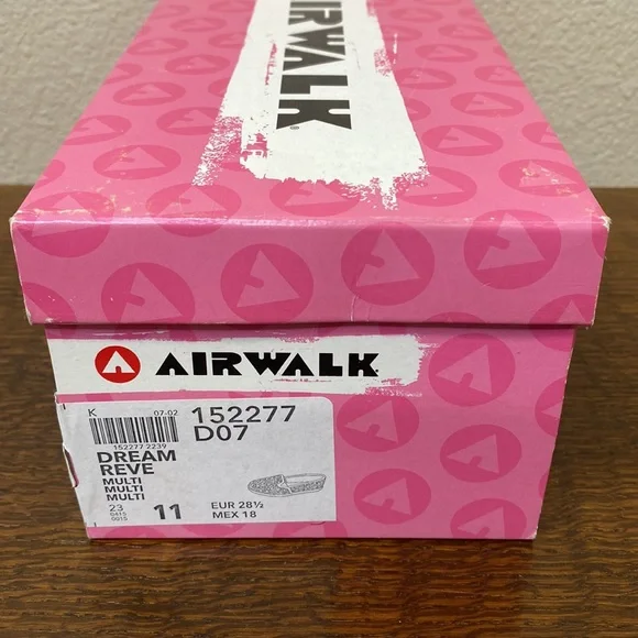 Airwalk Slip-On Shoes DREAM REVE Girls Size 11 - Picture 8 of 8